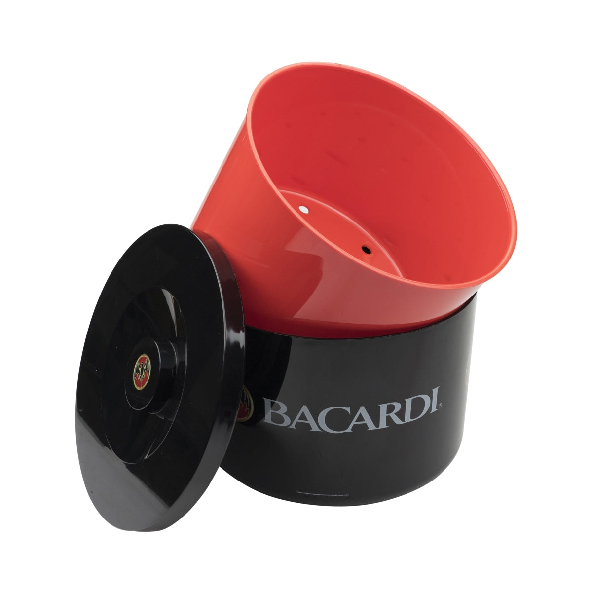 Bacardi Rum Refroidisseur Glaçons Boîte Récipient Couvercle Cooler Ice Thermos Bouteilles Bar – Vue 2