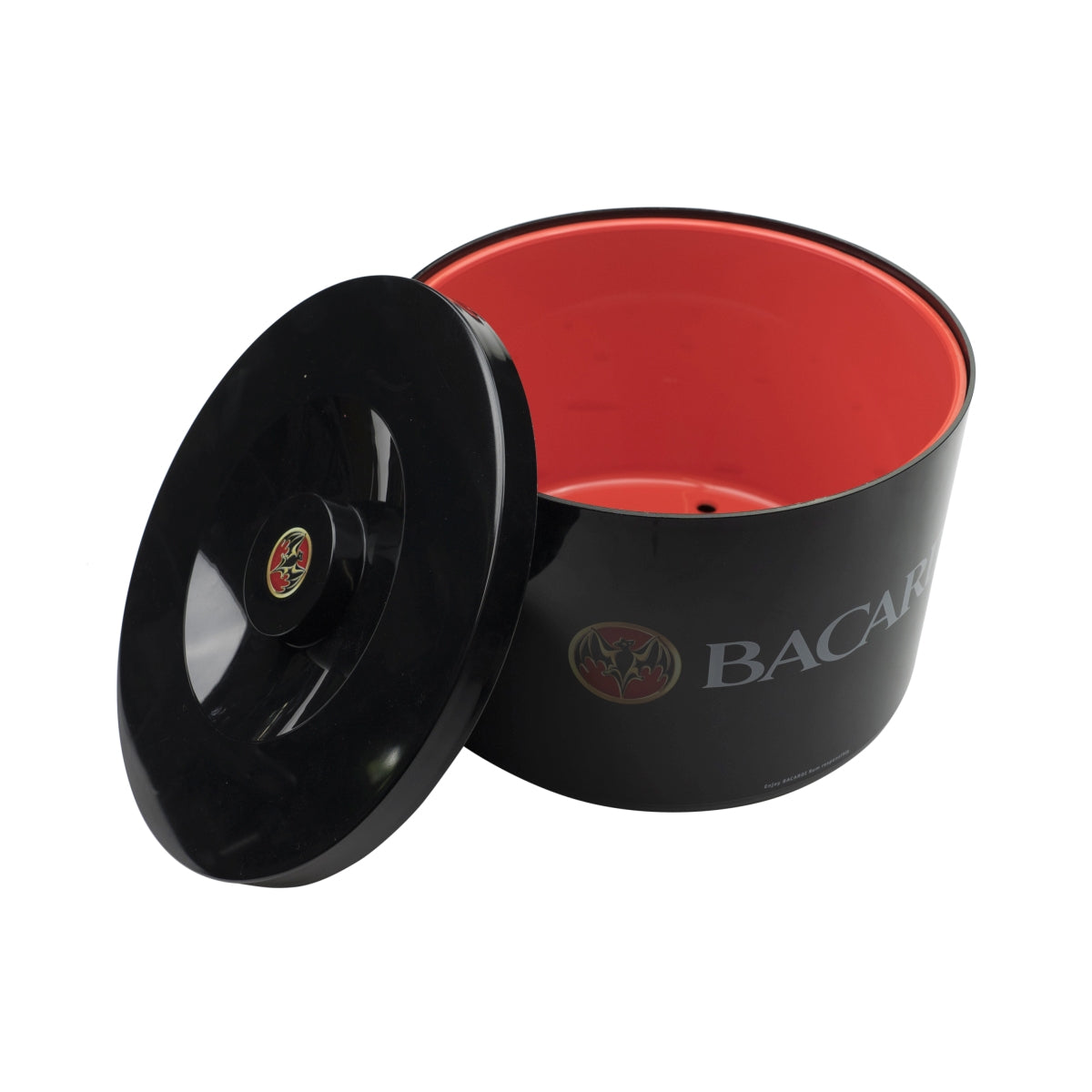 Bacardi Rum Refroidisseur Glaçons Boîte Récipient Couvercle Cooler Ice Thermos Bouteilles Bar – Vue 3