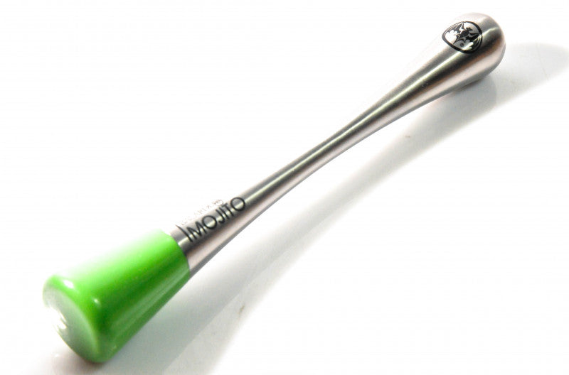 Bacardi Rum Mojito Pilon en acier inoxydable Pilon à cocktail Accessoires de bar vert