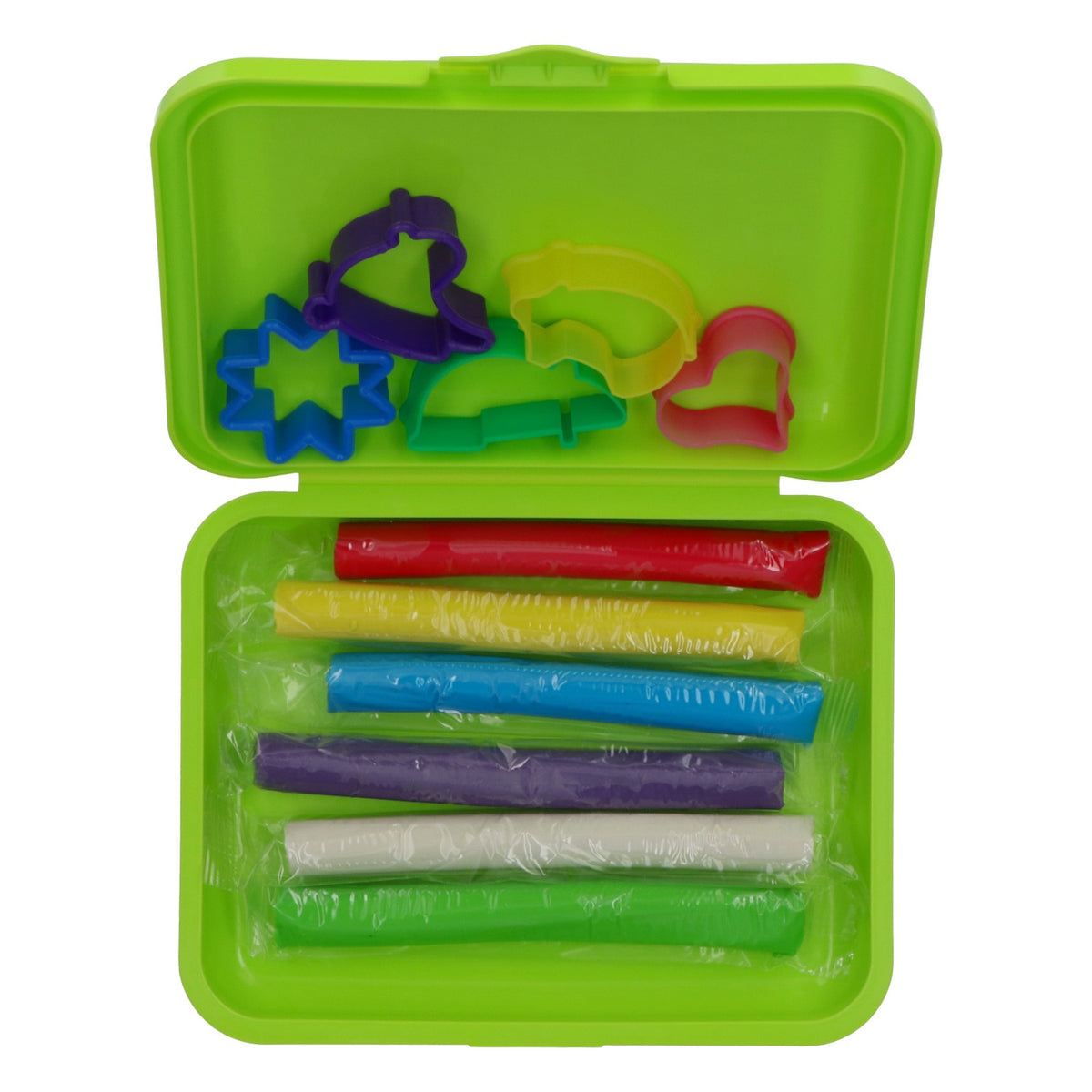 Kit de pâte à modeler Bad Brambacher, 6 couleurs, emporte-pièces, jouet pour enfants – Vue 4