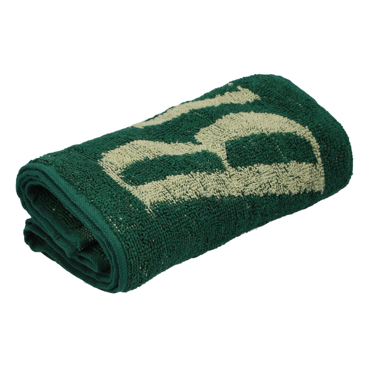 Serviette de bain Bad Brambacher, serviette pour la barbe, verte, neuve, tissu mélangé