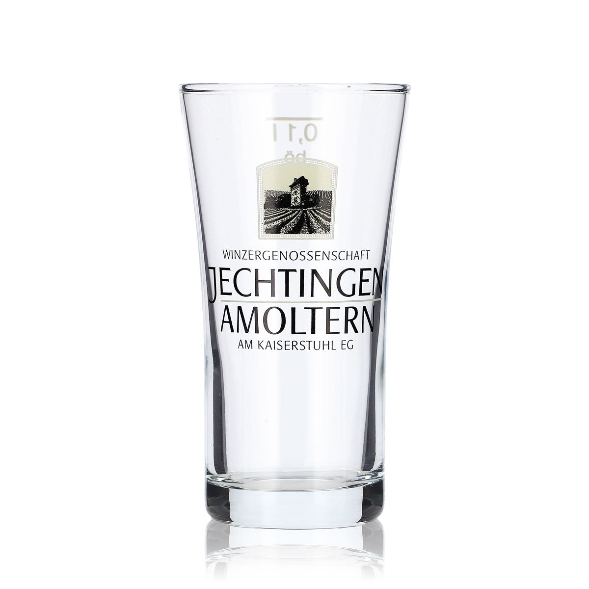 Verre à vin de la coopérative viticole de Bade, 0,1 l, verre de dégustation, Jechtingen Amoltern
