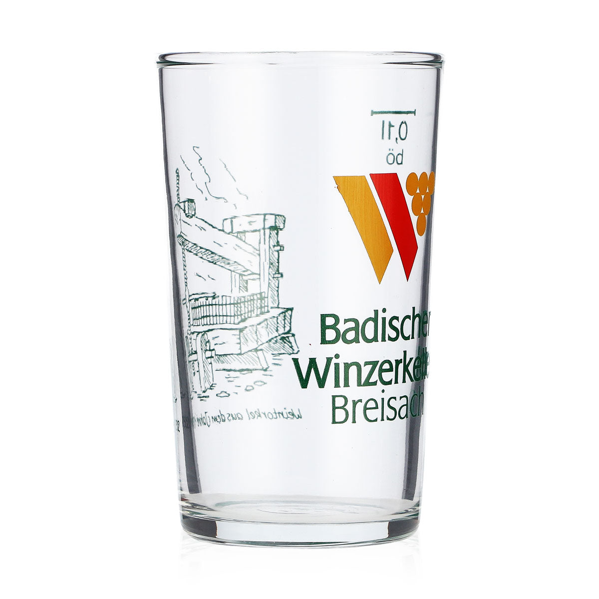 Badischer Winzerkeller Breisach Verre à vin 0,1 l Verres à vin Verre de dégustation – Vue 2