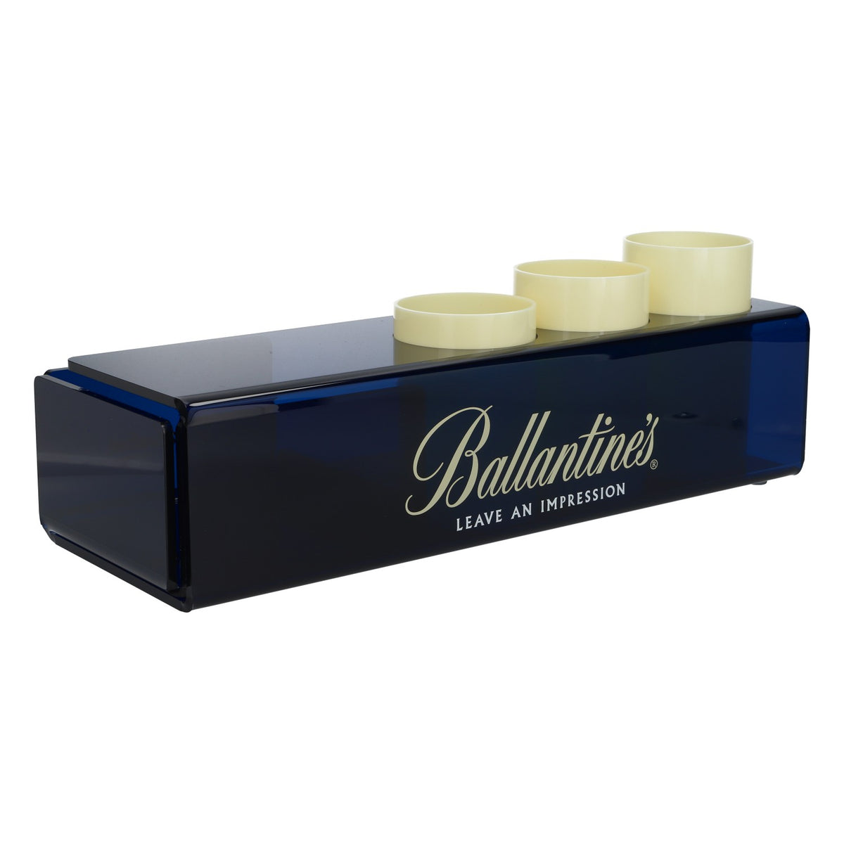 Ballantines Whiskey Barcaddy Porte-bouteilles Accessoires de bar bleu Plastique – Vue 2