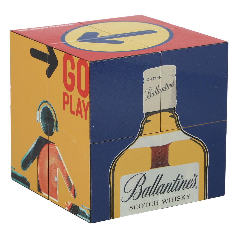 Ballantines Whisky Magic Cube Family Puzzle Cubes – Objet de collection
