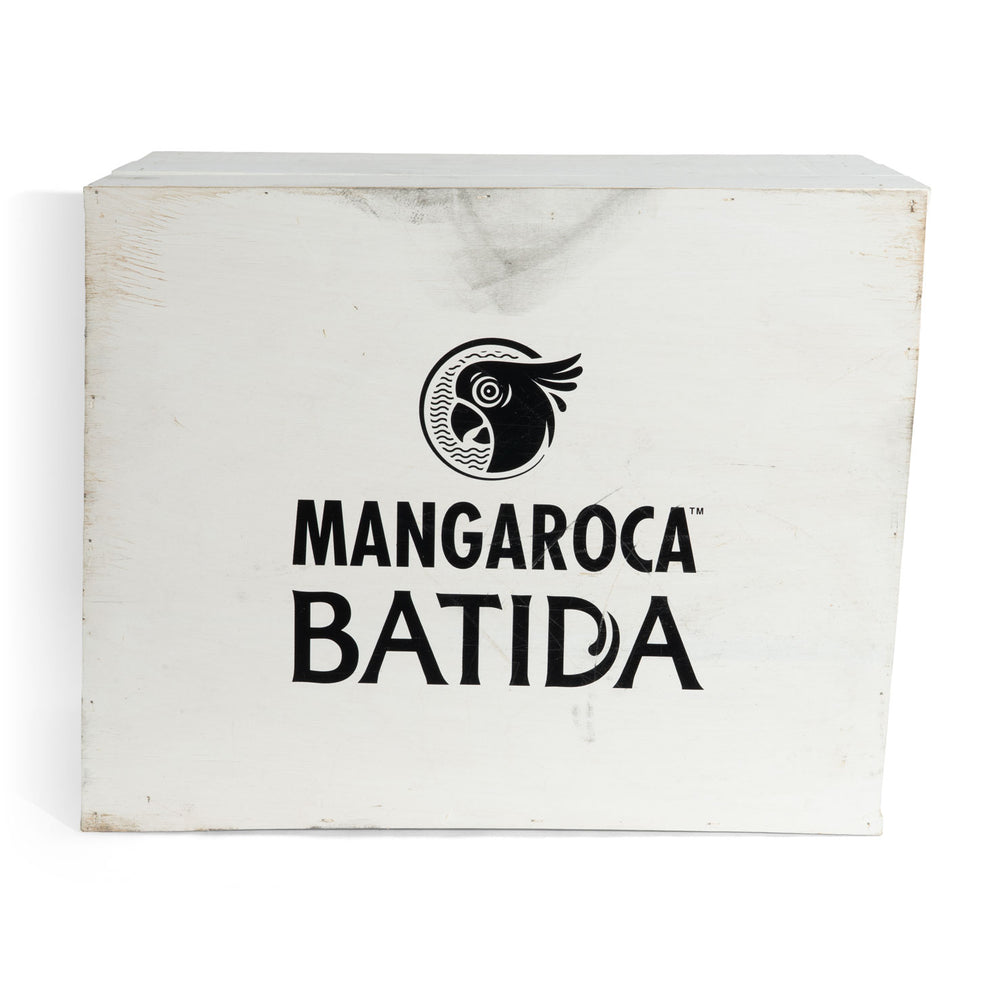 Batida de Coco Table d'appoint en bois 50x40x30cm Boîte de présentation Décoration