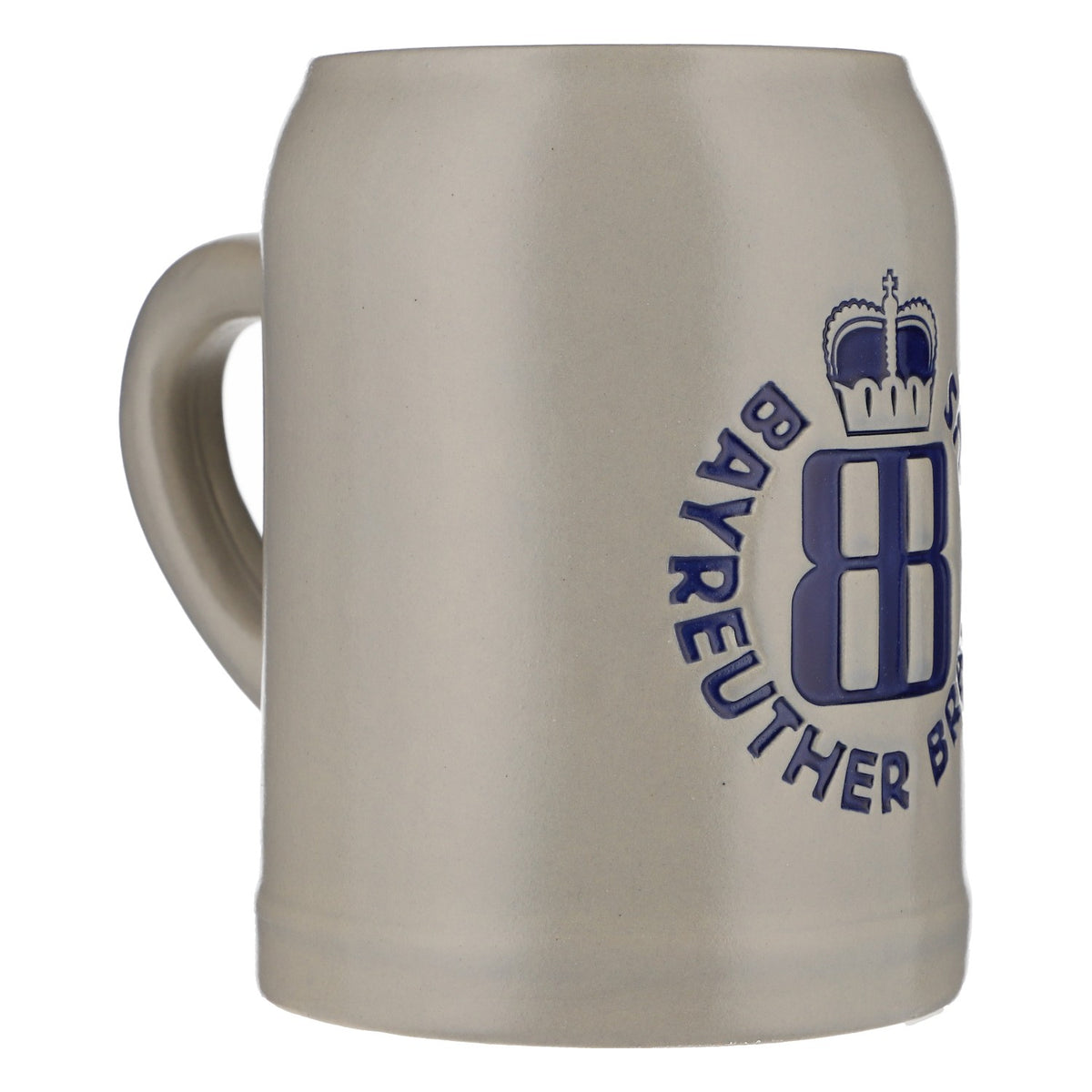 Bière Bayreuther Brauhaus Verre Pot en grès Seidel Pot en argile 0,5 l « Oranament » – Vue 2