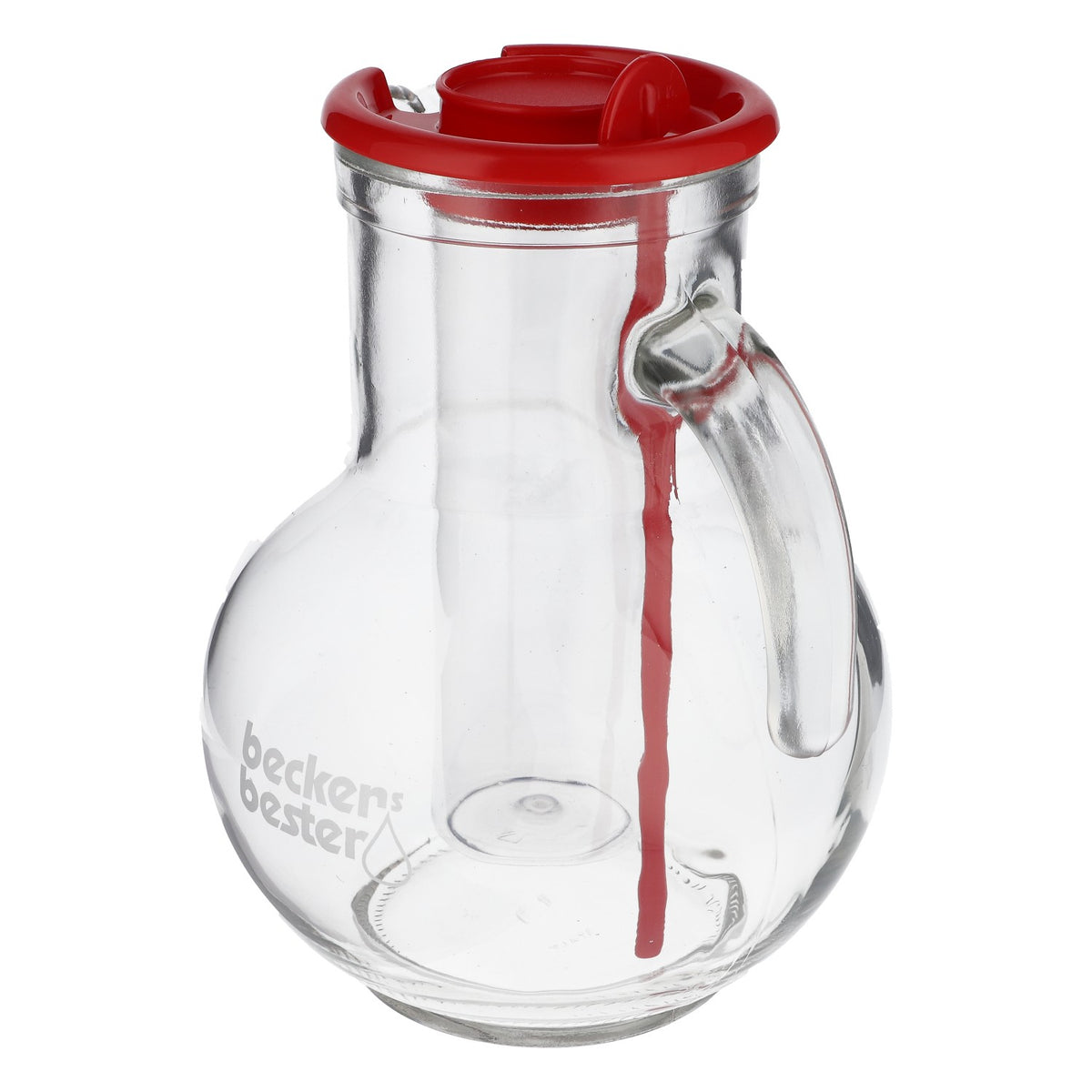 Beckers Bester Saft Carafe Carafe à eau avec tube à glace et agitateur – Vue 3