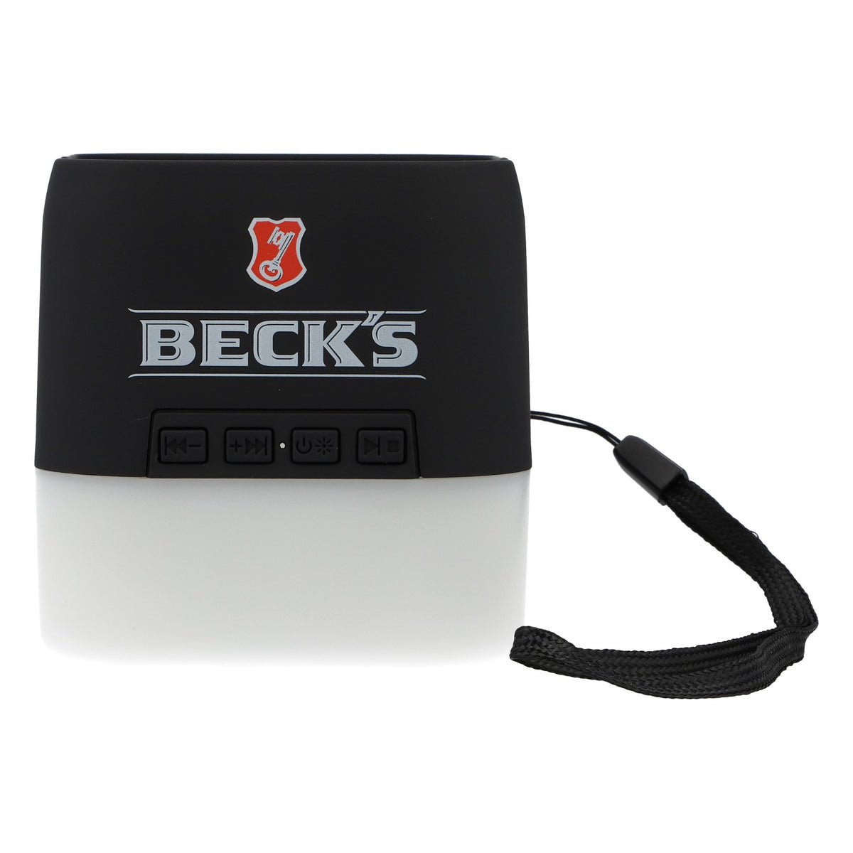 Enceinte Bluetooth Becks Bier avec lumière LED et fonction musicale – Vue 2