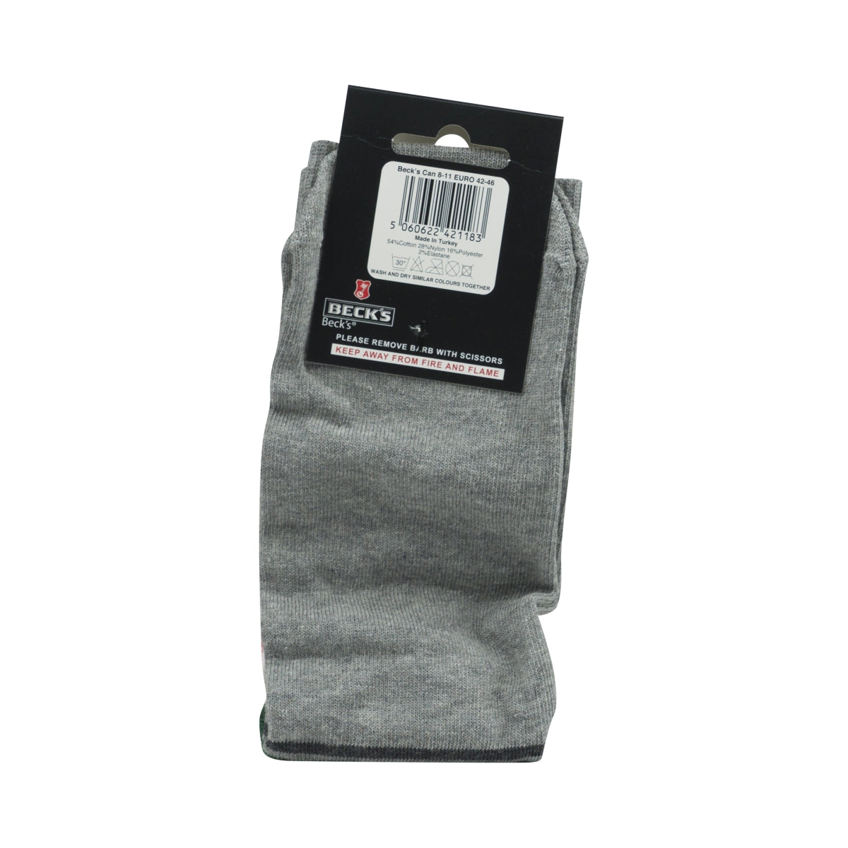 Chaussettes Becks Taille 42-46 Unisexes Chaussettes rétro pour les fêtes et les loisirs – Vue 3