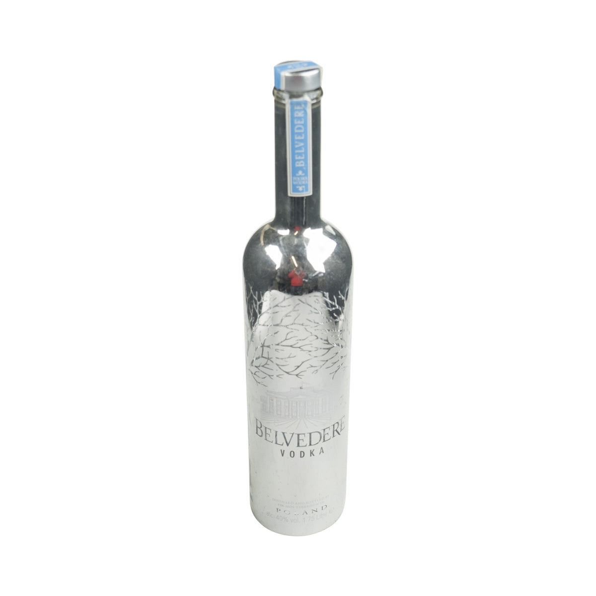 Bouteille Belvedere Show !Vide ! 1,75 L Bouteille décorative argentée sans LED D'occasion Bar
