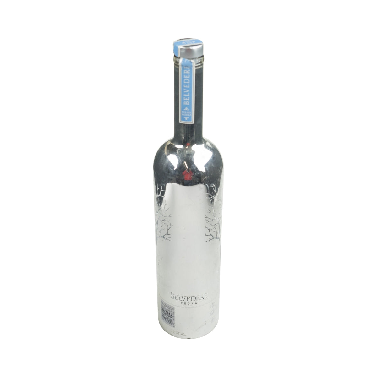 Bouteille Belvedere Show !Vide ! 1,75 L Bouteille décorative argentée sans LED D'occasion Bar – Vue 2