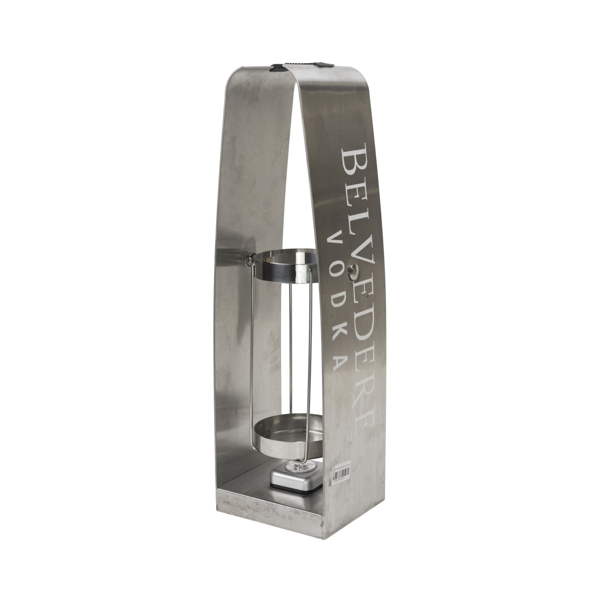 Belvedere Vodka Verseur 3 l avec LED oscillante et glorificateur de bouteille en métal