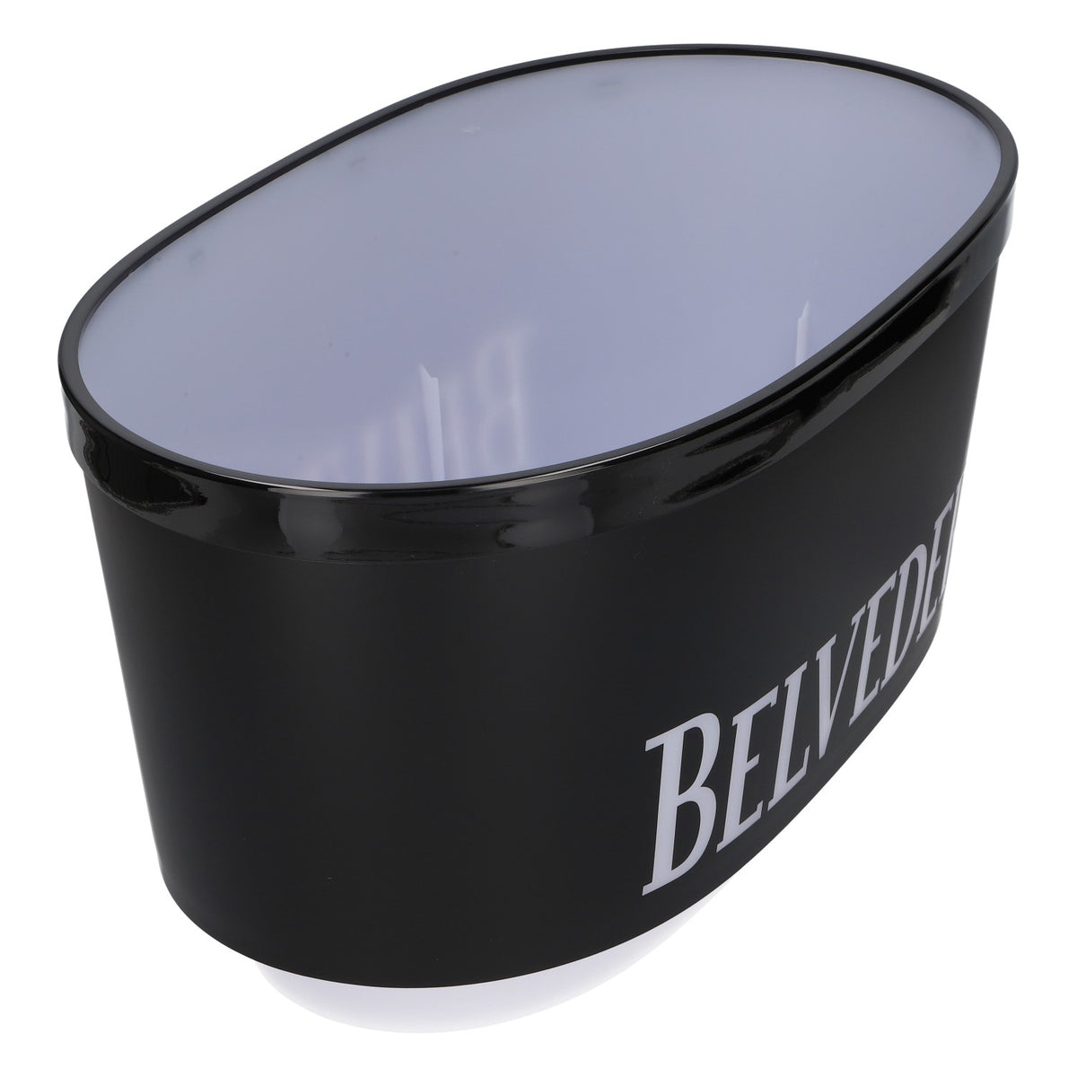 Refroidisseur de bouteilles Belvedere Vodka XL avec bac à glaçons, noir – Vue 3