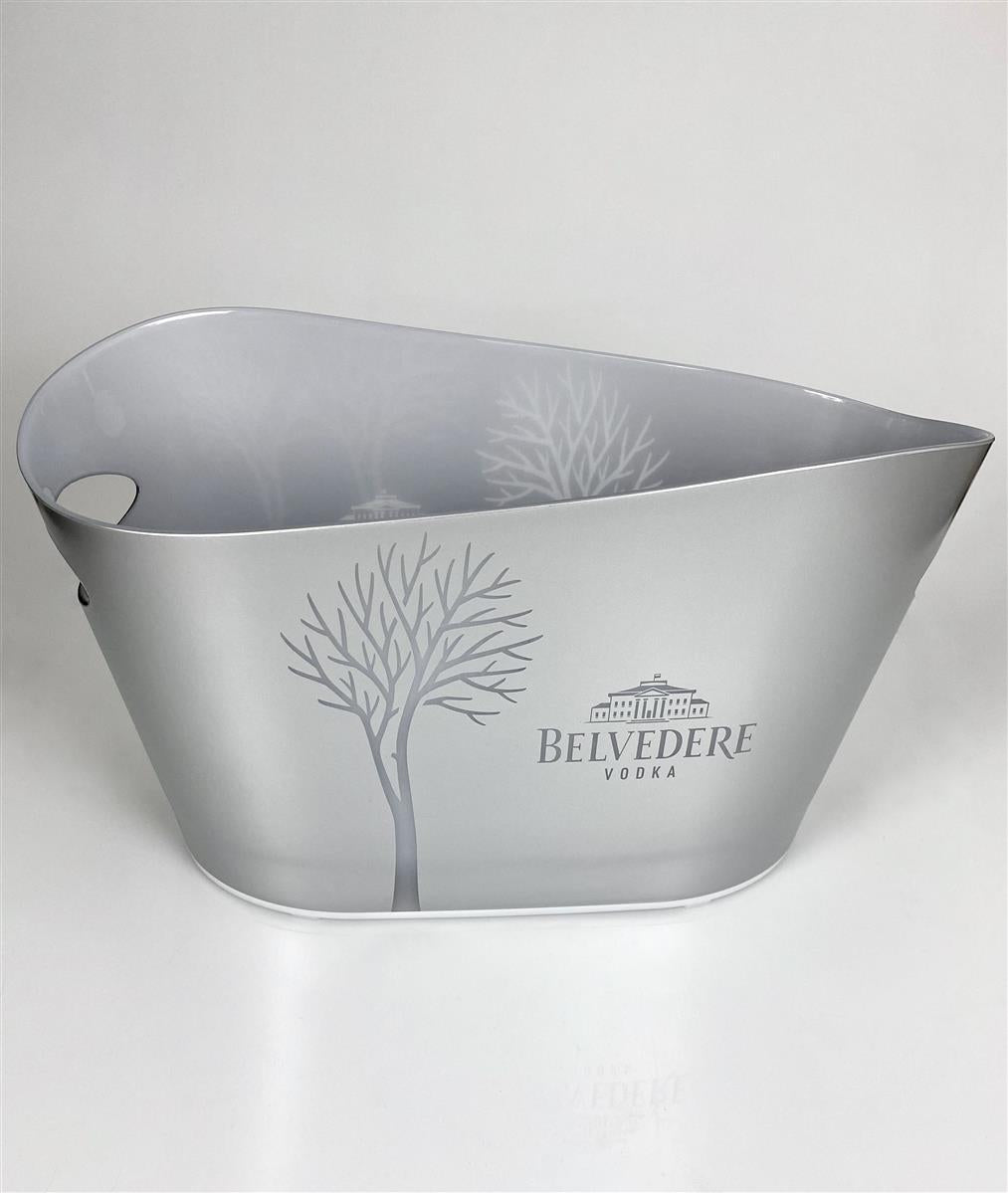 Belvedere Vodka LED Refroidisseur de bouteille rechargeable Bac à glaçons Magnum argenté – Vue 5