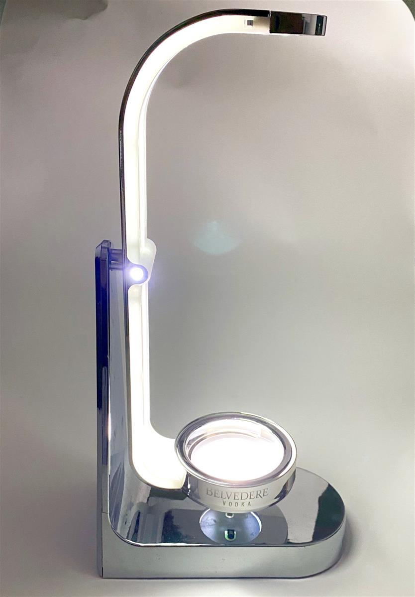 Belvedere Vodka LED Balançoire Tournant Porte-bouteilles 3 l Belvedere nouvelle version – Vue 5