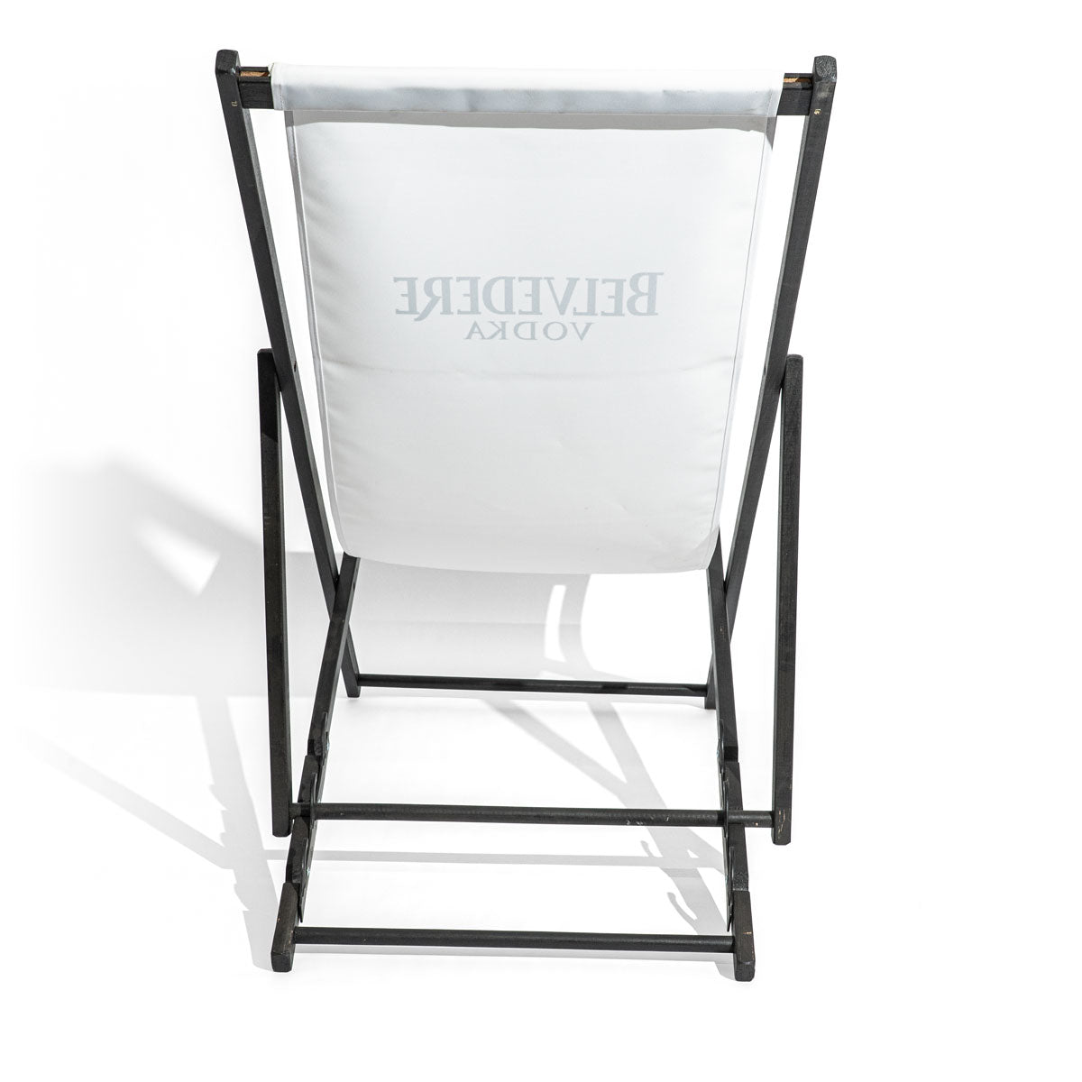 Belvedere Vodka Chaise longue Beach Chair Chaise pliante Mobilier de salon d'extérieur Produit de deuxième choix – Vue 4