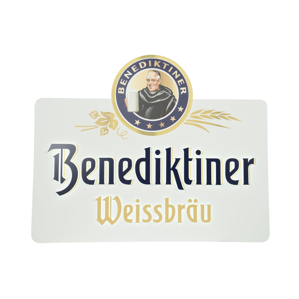 Bière bénédictine Enseigne lumineuse LED Panneau publicitaire Décoration murale Bar Lumière néon – Vue 2