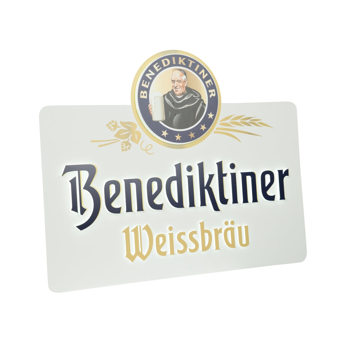 Bière bénédictine Enseigne lumineuse LED Panneau publicitaire Décoration murale Bar Lumière néon – Vue 4
