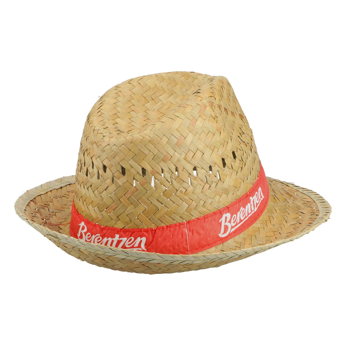 Liqueur Berentzen Chapeau de paille Chapeau Panama Chapeau d'été Chapeau de plage Chapeau de fête – Vue 2