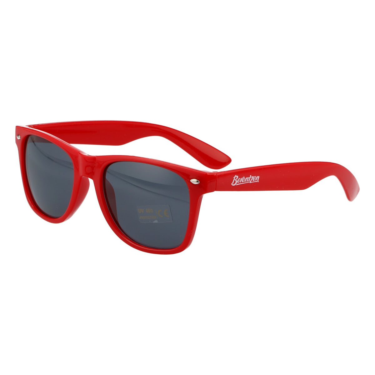 Lunettes de soleil Berentzen rouges, protection UV 400  Wayfarer Party Festival – Vue 2