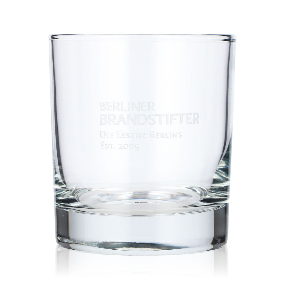 Verre à whisky « Berliner Brandstifter » 0,3 l, verre à whisky Old Fashioned Lowball