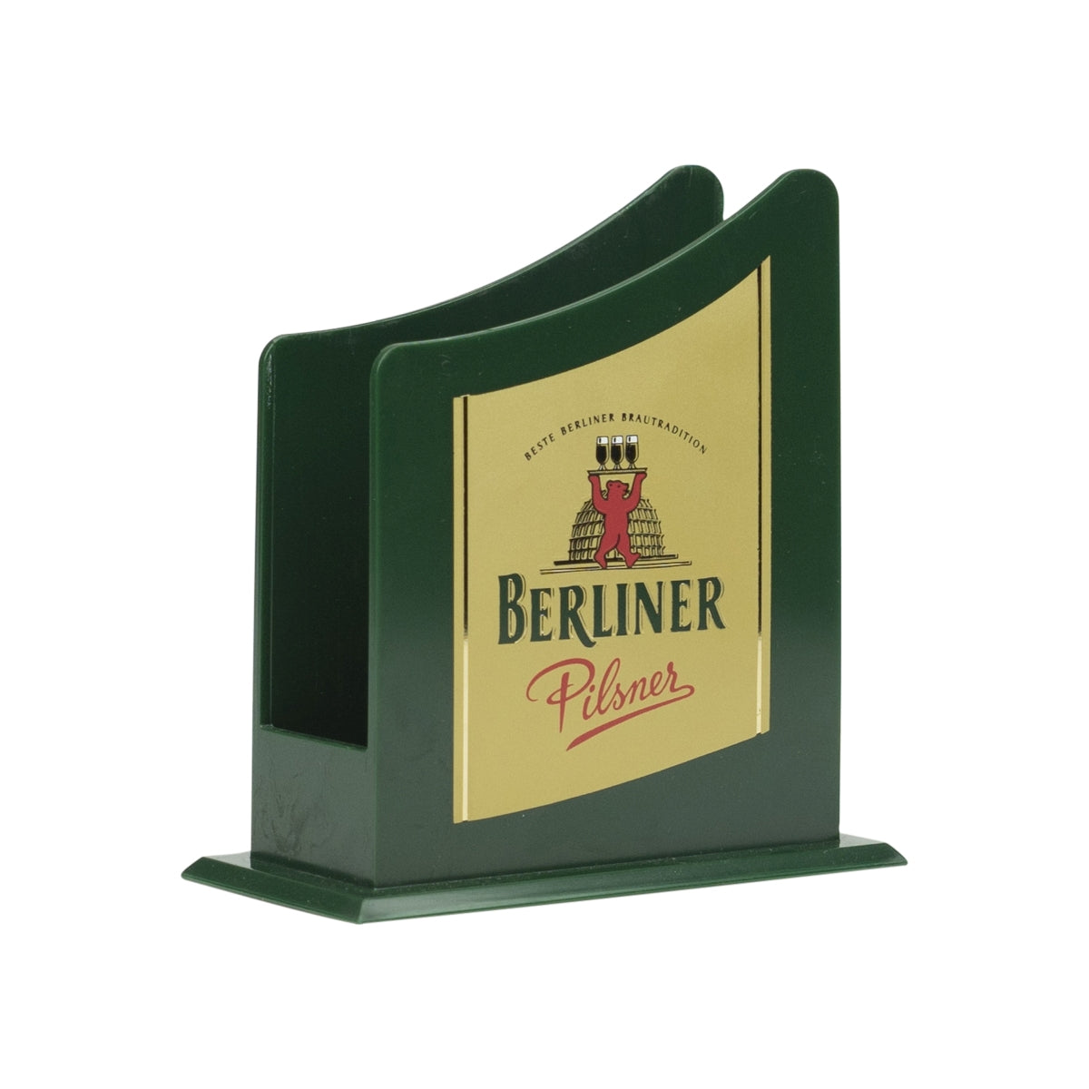 Berliner Pilsner Bière Sous-verres vert Présentoir de table Sous-verres – Vue 2