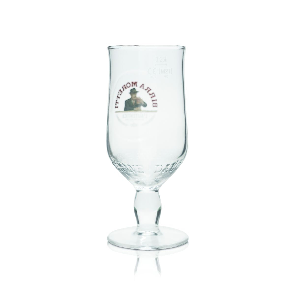 6x Birra Moretti Gas 0,25 l verres tulipe Ricetta Dal 1859 Pils Italie – Vue 5