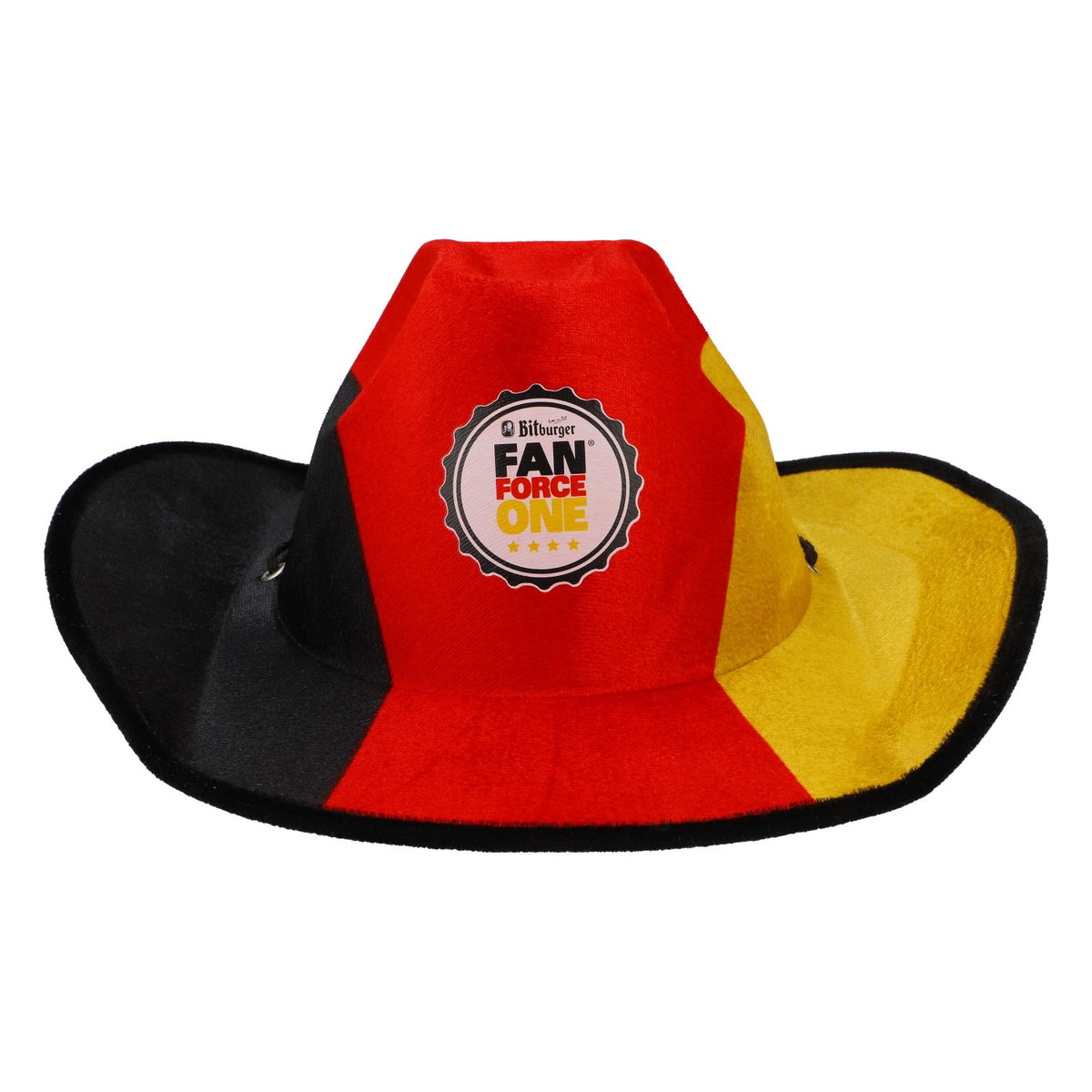 Chapeau de fan Bitburger Bier DFB Allemagne Cowboy Hat Fan EM 2016