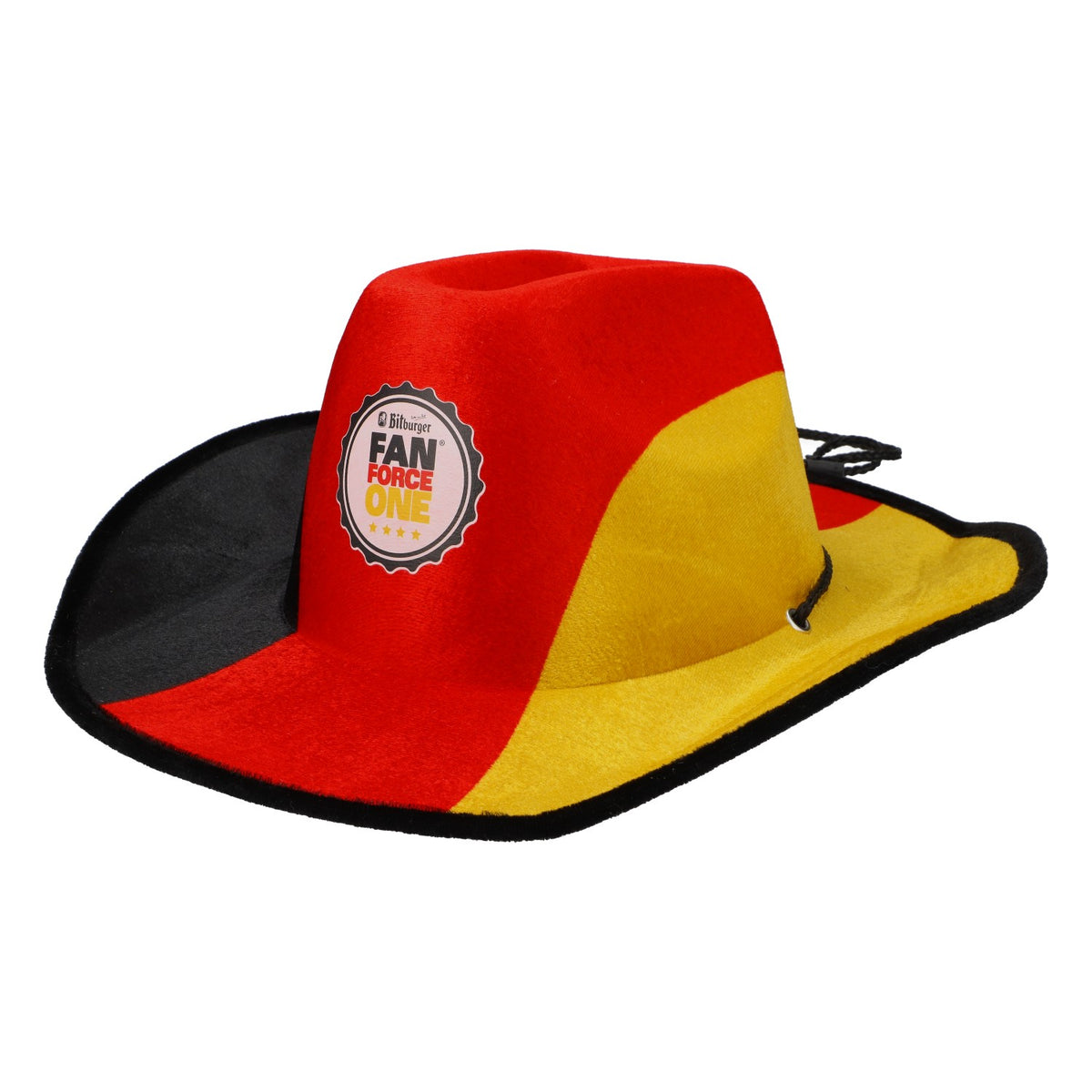 Chapeau de fan Bitburger Bier DFB Allemagne Cowboy Hat Fan EM 2016 – Vue 2