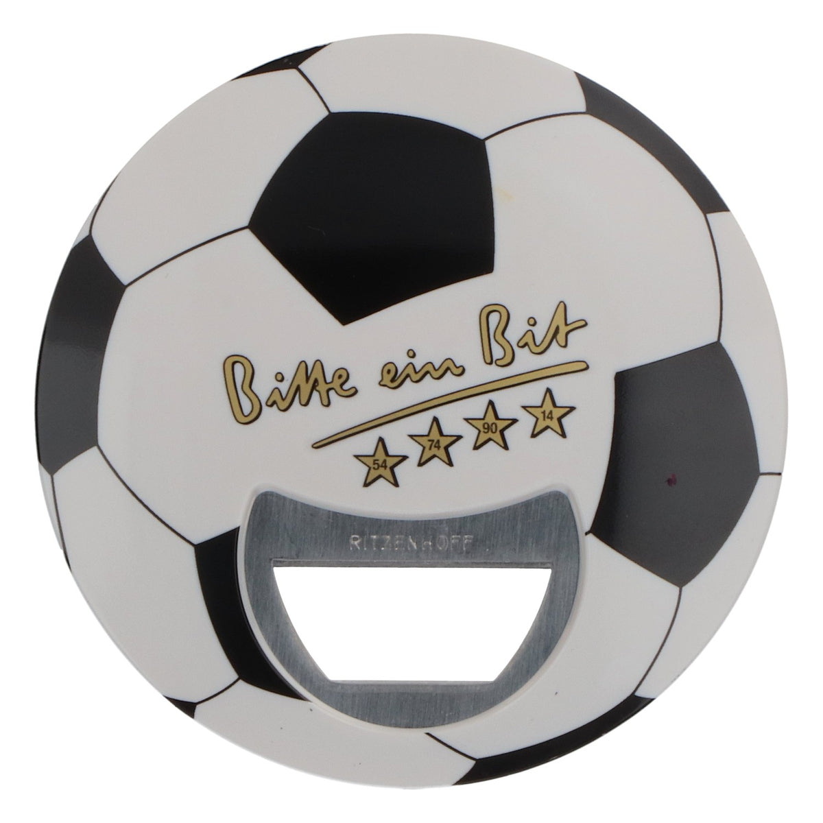 Décapsuleur rond Bitburger Bier  Champion du monde de football 2014 Ritzenhoff – Vue 2
