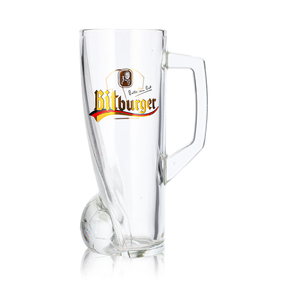 Verre à bière Bitburger 0,4 l, chope DFB Premium sans alcool, numéro de maillot 7 – Vue 2