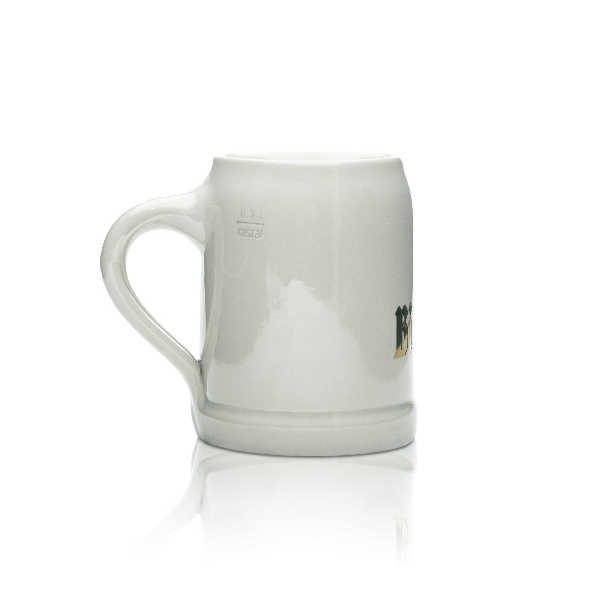 Verre à bière Bitburger 0,5 l, chope Seidel, verre à anse, verre en grès, gastronomie – Vue 2