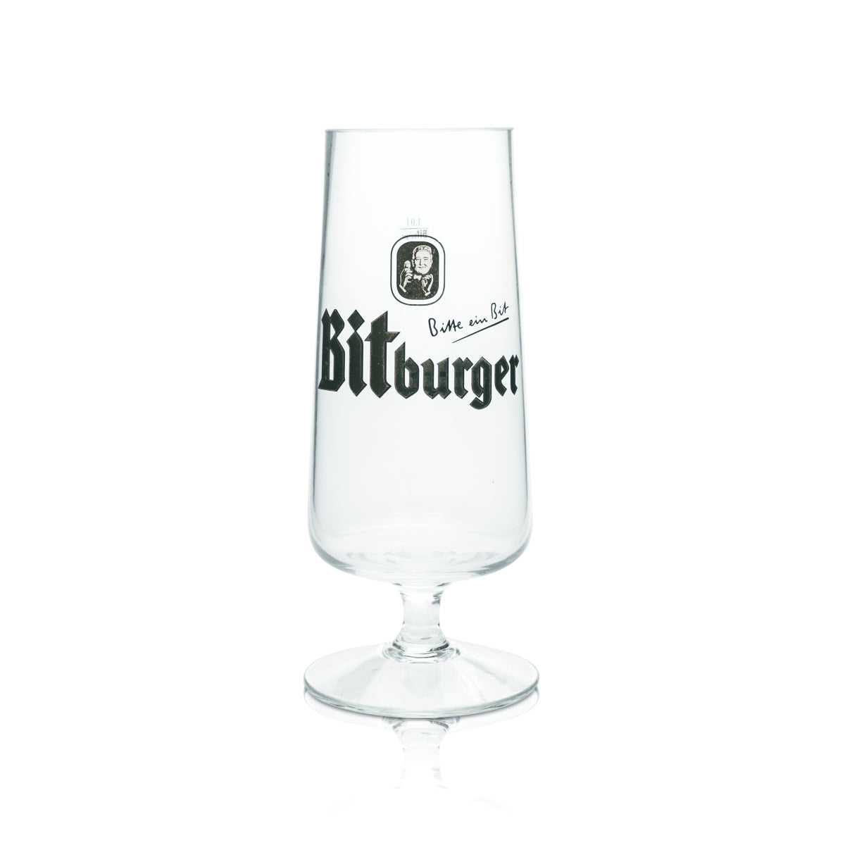 Verre à bière Bitburger 1 l XL coupe tulipe verres bottes pied brassage chope