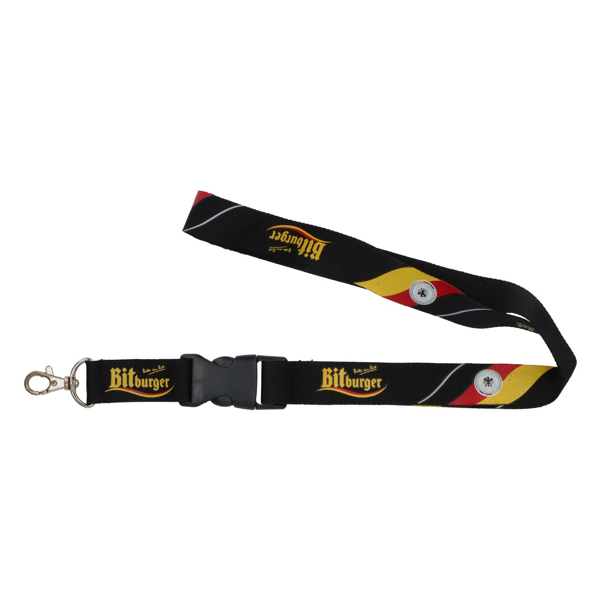 Porte-clés Bitburger Bier 55 cm Lanyard Keyholder « Allemagne »
