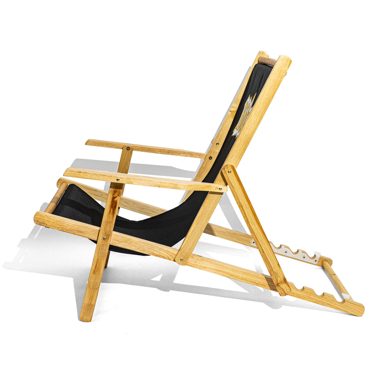 Chaise longue Bitburger Meubles de salon Chaise de plage Chaise pliante Accoudoirs Bar de plage – Vue 4
