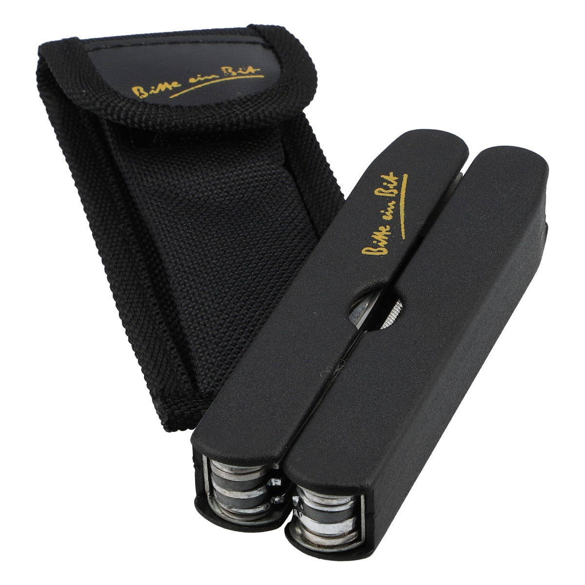 Outil multifonction Bitburger avec étui – Couteau de poche en acier inoxydable, outil, bière – Vue 5