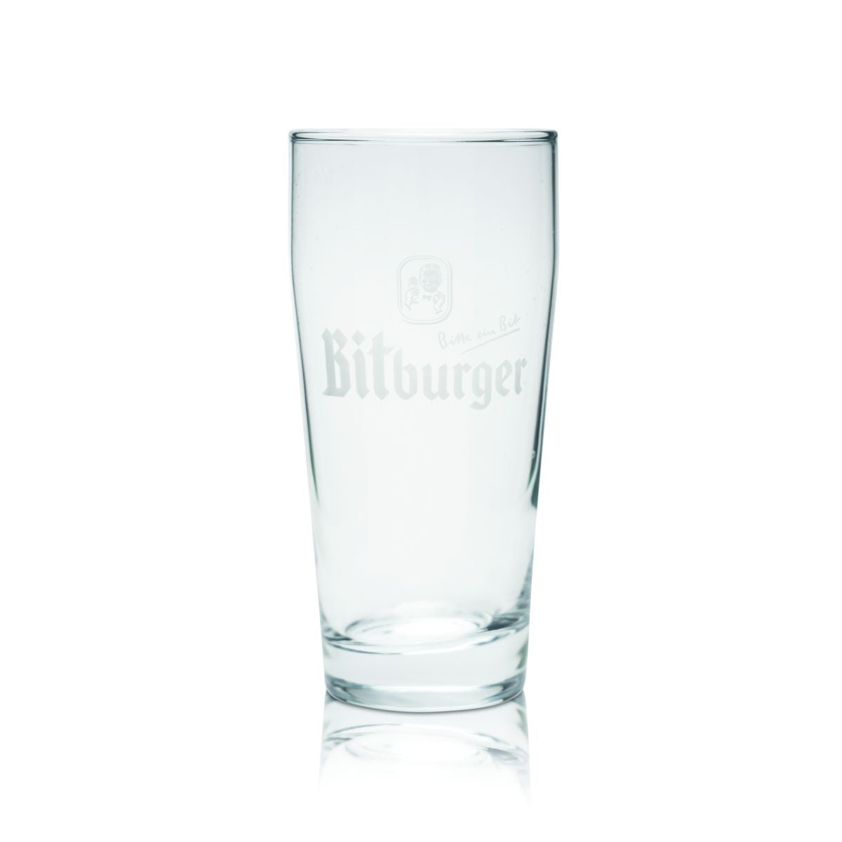 Bitburger Pils Verre à bière 0,38l Willi Gobelet Verres Glakontur Relief Brasserie