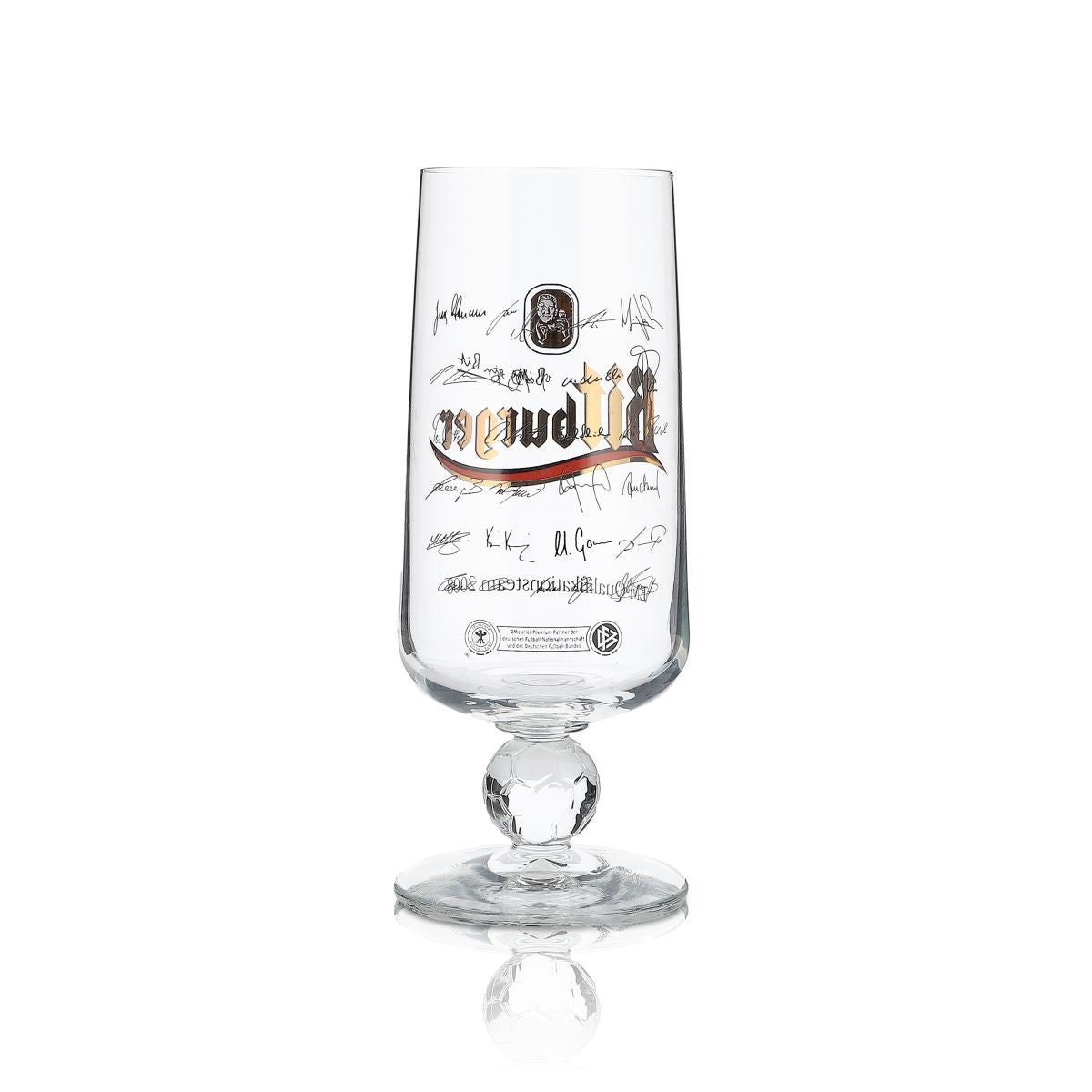 Bitburger édition spéciale verre de collection 0,3 l édition annuelle EM 2008 Allemagne – Vue 3