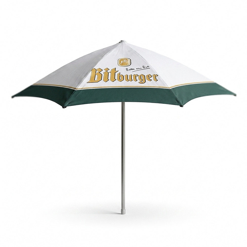 Parasol Bitburger 4 m de diamètre – Brasserie, restauration, café en plein air
