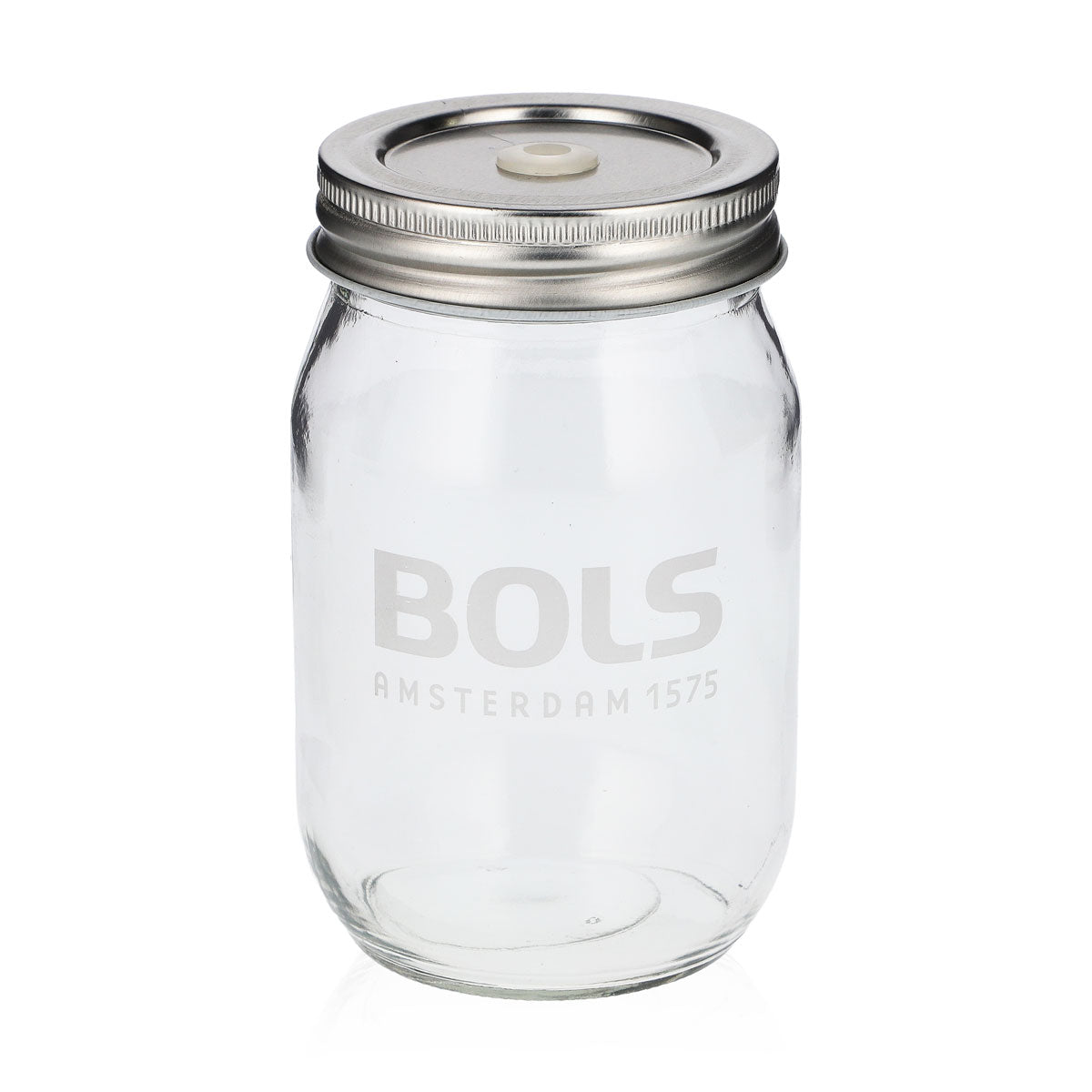 Bouteille en verre Bols de 0,47 l avec trou pour paille, bouteille de lait – Vue 4