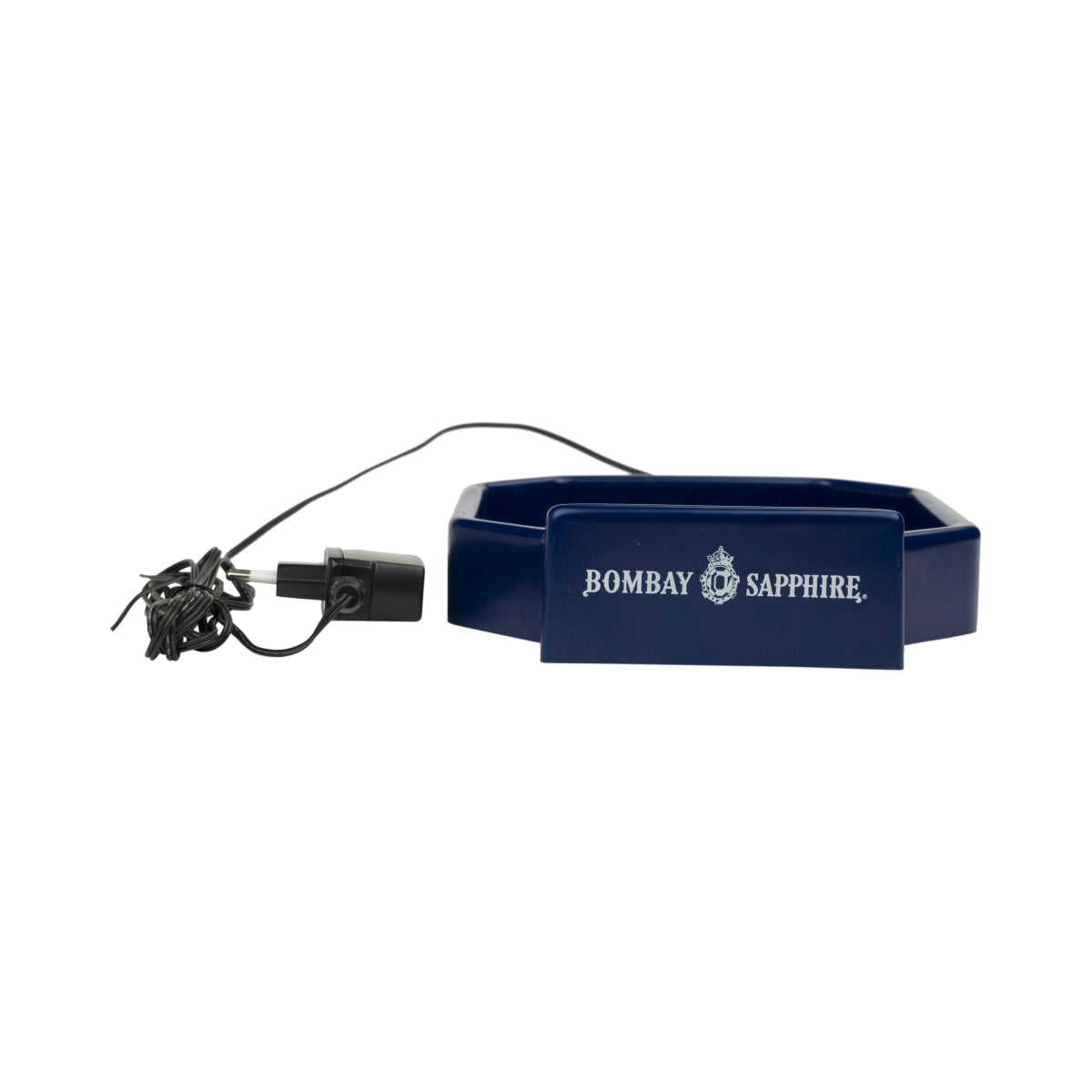 Présentoir Bombay Sapphire Gin Glorifier pour bouteille de 6 L Enseigne lumineuse LED Décoration de bar