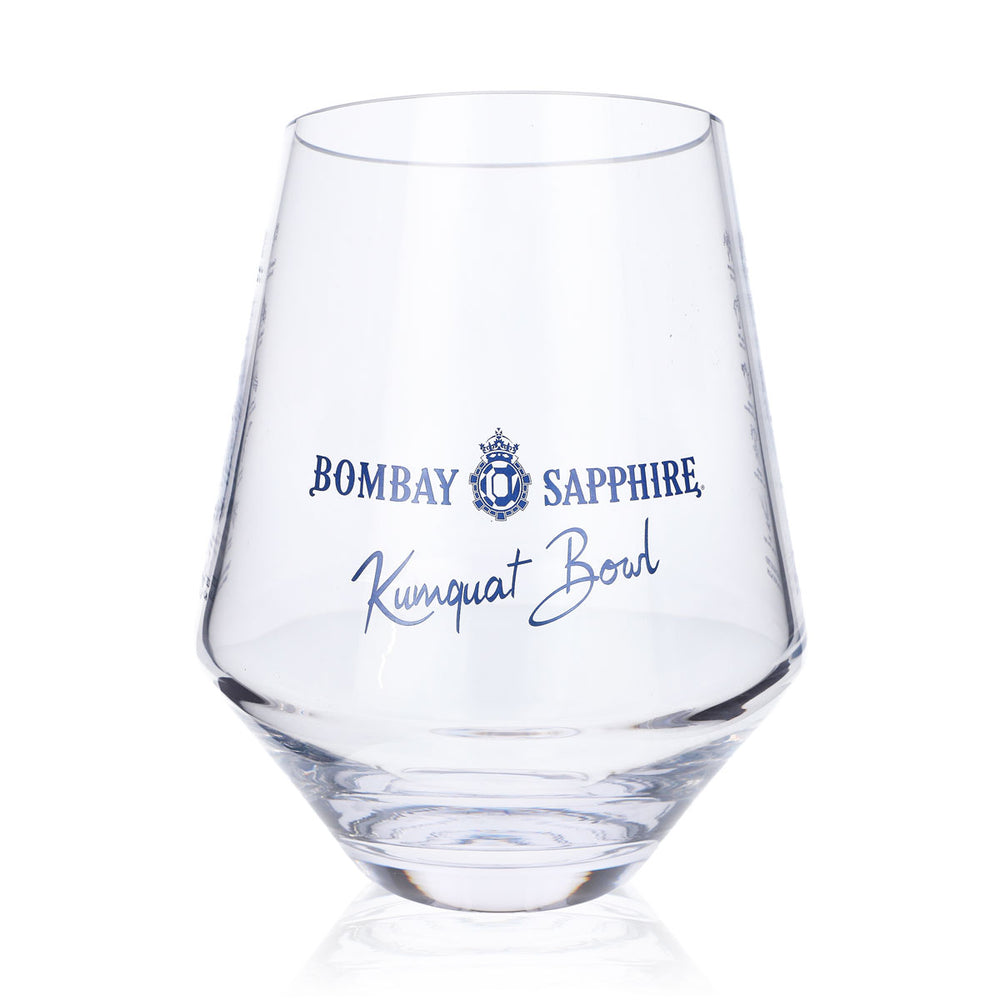 Refroidisseur de bouteille en verre véritable Bombay Sapphire Gin, bol en forme de kumquat Zwiesel, fait main, 3,6 l