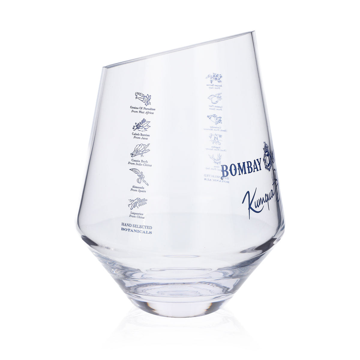 Refroidisseur de bouteille en verre véritable Bombay Sapphire Gin, bol en forme de kumquat Zwiesel, fait main, 3,6 l – Vue 3