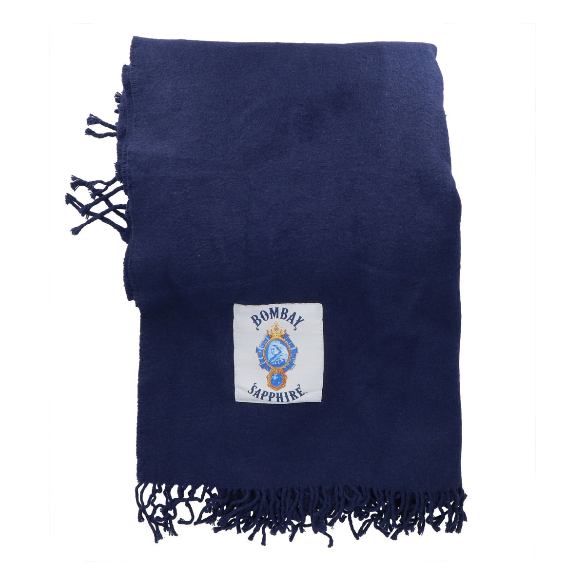 Couverture polaire Bombay Sapphire Gin 146 x 130 cm, bleue, couverture douillette – Vue 2
