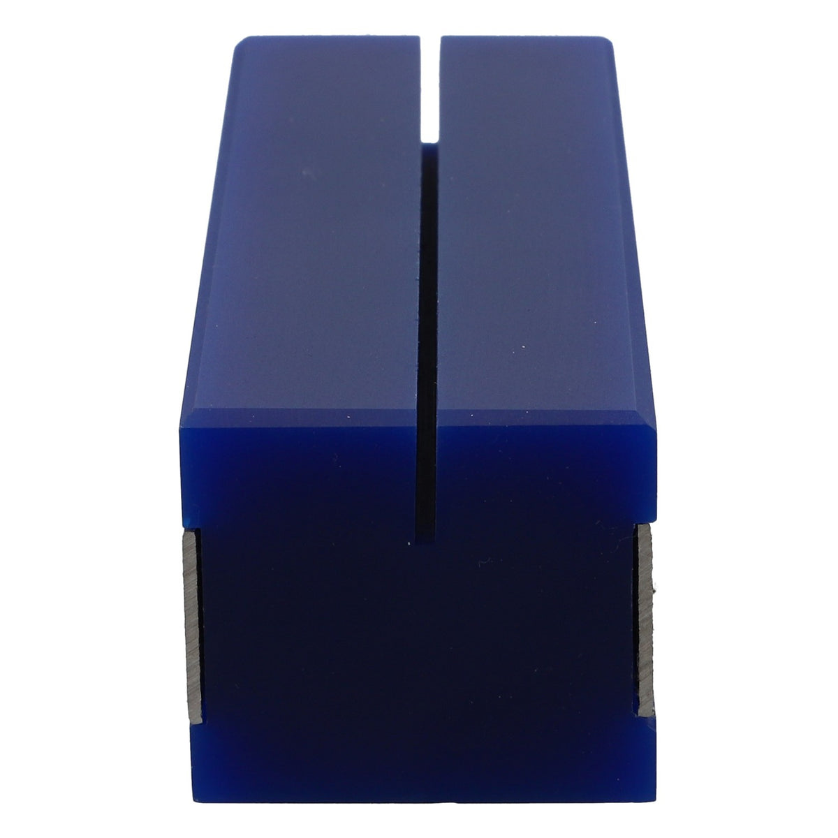 Porte-cartes Bombay Sapphire Gin, présentoir de table bleu carré avec argent – Vue 4