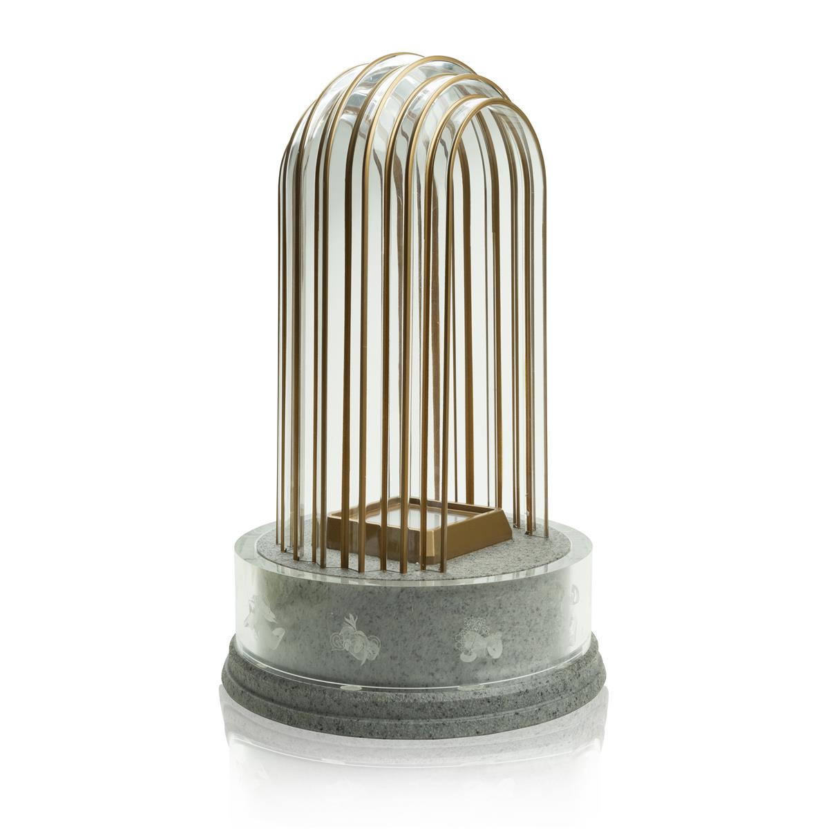 Bombay Sapphire Gin Enseigne lumineuse LED Glorifier Cage Présentateur Bouteille de 0,7 l – Vue 4
