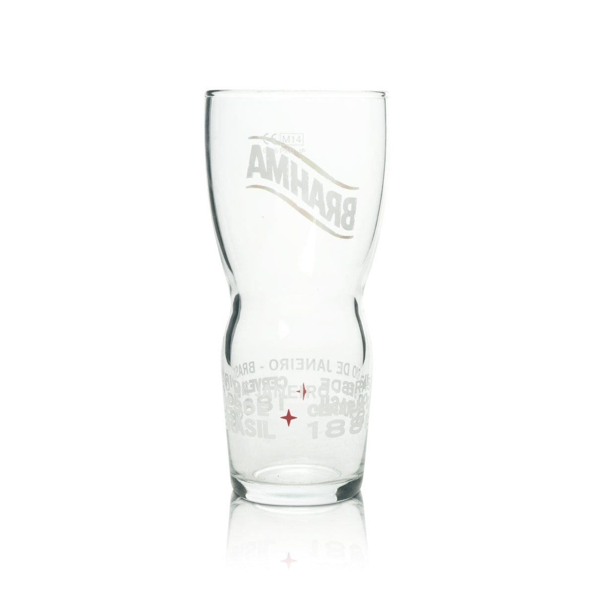 6 verres à bière Brahma 0,5 l, verres à bière Chopp Brasil Lager Beer Brésil – Vue 3