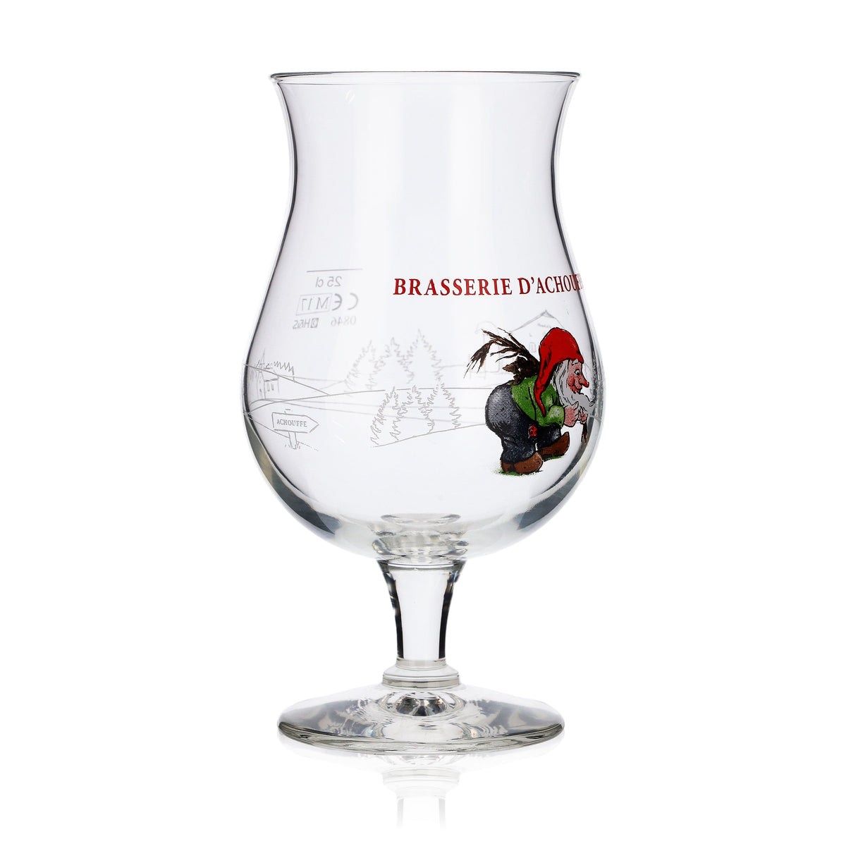 6 verres Brasserie D'Achouffe 0,25 l Verres à bière artisanale Brasserie Belgique Nain Gnome – Vue 3