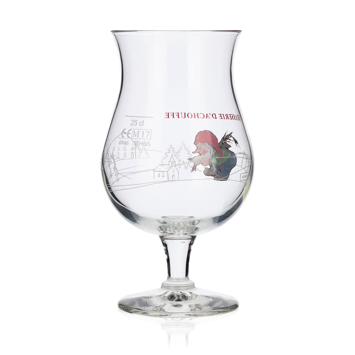 6 verres Brasserie D'Achouffe 0,25 l Verres à bière artisanale Brasserie Belgique Nain Gnome – Vue 4
